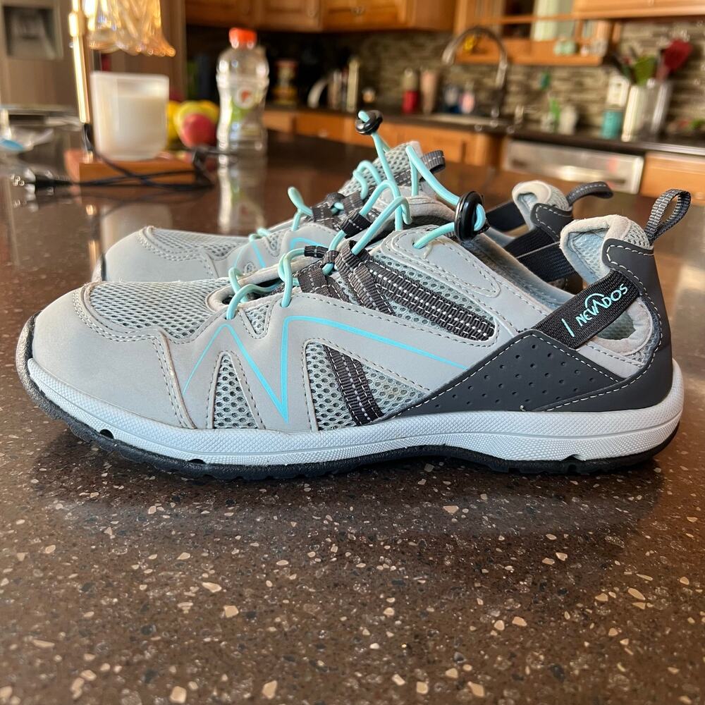Nevados Ladies' Cayenne Vent Shoe (Gray/Teal) Size 8
